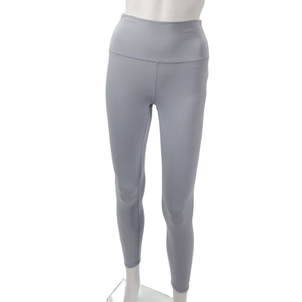 Alo Womens Ankle Leggings Gray Athleisure Size S